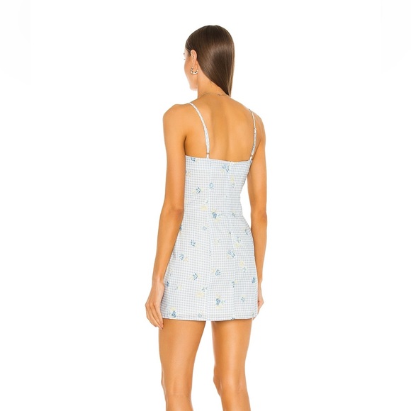 Revolve Majorelle Mini Dress Gingham - Picture 2 of 5